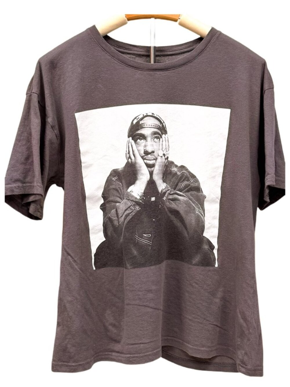 Tupac Authentic 100% Cotton Graphic T-Shirt Short Sleeve Breathable Comfortable